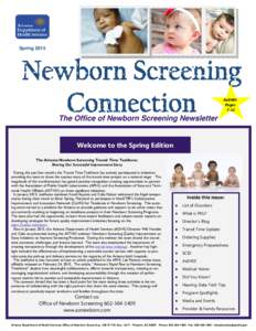 Pediatrics / Epidemiology / Newborn screening / Phenylketonuria / Association of Public Health Laboratories / Audiology / Screening / Medical genetics / Galactosemia / Medicine / Health / Medical specialties