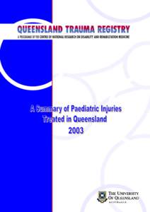 © Centre of National Research on Disability and Rehabilitation Medicine 2004 This work is copyright protected. Apart from any use as permitted under the Copyright Act 1968, no part may be reproduced without prior writt