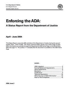 101st United States Congress / Americans with Disabilities Act / Disability rights / Accessibility / Mediation / Accessible toilet / Disability rights movement / Curb cut / Disability / Transport / Architecture / Land transport