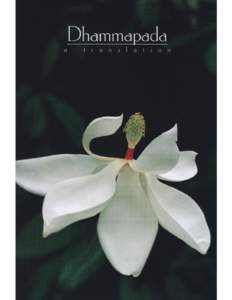 Dhammapada: A Translation