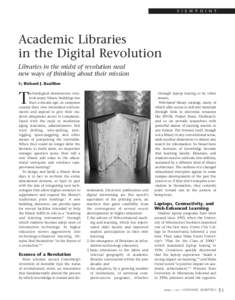 Academic Libraries in the Digital Revolution