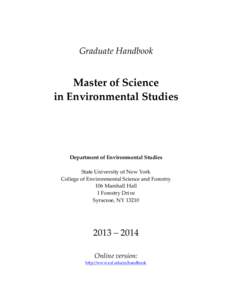         Graduate  Handbook  