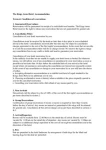 Microsoft Word - The Kings Arms Hotel Terms and Conditions.docx