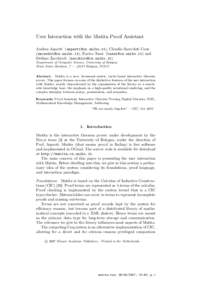 Automated theorem proving / Software / Theoretical computer science / Proof assistants / Functional languages / Type theory / Matita / Formal methods / Calculus of constructions / Mathematical proof / Automated reasoning / Theorem