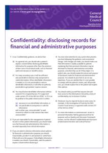 National Health Service / Confidentiality / Journalism sourcing / Secrecy / Personally identifiable information / Patient Information Advisory Group / Caldicott Report / Applied ethics / Ethics / Security