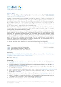 Grivaux, Julien  Chern classes in Deligne cohomology for coherent analytic sheaves. (English) Zbl  Math. Ann. 347, No. 2, Let X be a smooth complex compact manifold. For locally free sheaves