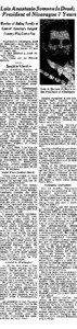 Luis Anastasio Somoza Is Dead; President of Nicaragua 7 Years New York Times[removed]Current file); Apr 14, 1967; ProQuest Historical Newspapers The New York Times[removed]pg. 39