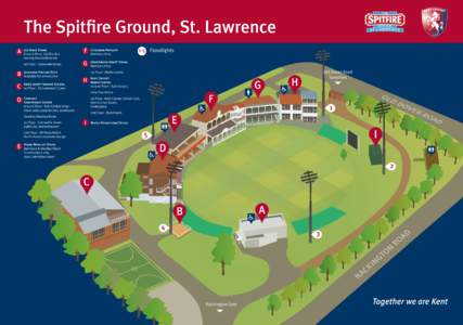 KCCC Spitfire Ground St Lawrence Logo