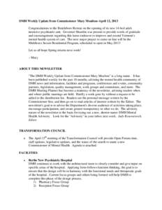 Mental health / National Alliance on Mental Illness / Mental disorder / Psychiatric survivors movement / Community mental health service / California Mental Health Services Act / Psychiatry / Health / Medicine