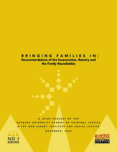 Criminal law / Criminal procedure / Probation officer / Foster care / Incarceration / Division of Youth and Family Services / Department of Corrections / National Criminal Justice Association / Second Chance Act / Law / Crime / Parole