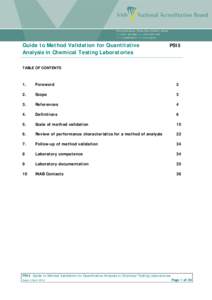 Statistics / Knowledge / Software engineering / Pharmaceutical industry / Validity / Measurement uncertainty / Detection limit / Uncertainty / Validation / Science / Analytical chemistry / Measurement