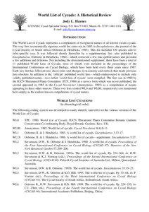 Biology / Cycad / Encephalartos / Cycas / Zamia / Encephalartos horridus / Chigua / Ceratozamia latifolia / Ceratozamia / Zamiaceae / Botany / Plant taxonomy