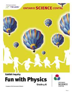 Exhibit Inquiry  Fun with Physics Grade 4-8 Aug 11