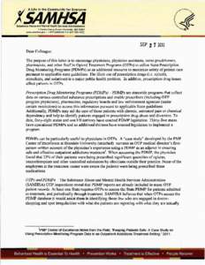 ~  A Life in the Community for Everyone ~5AMH5A Substance Abuse and Mental Health Services Administration