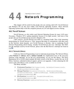 A to Z of C :: 44. Network Programming