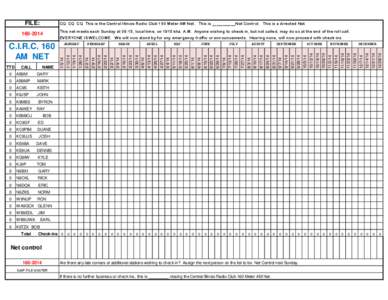 CQ / WILL / Radio / Amateur radio / Morse code