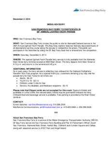 Microsoft Word - Lighted Boat Parade Media Advisory 2014.docx