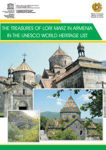 THE TREASURES OF LORI MARZ IN ARMENIA IN THE UNESCO WORLD HERITAGE LIST