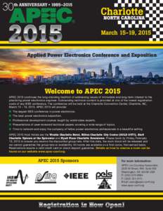 Electronics Conference and Exposition AppliedApplied PowerPower