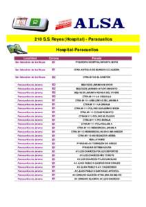 210 S.S. Reyes (Hospital) - Paracuellos  Hospital-Paracuellos