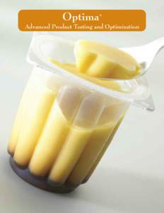 Optima  ® Advanced Product Testing and Optimization