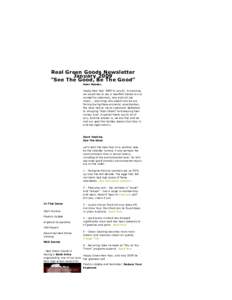 January2009Newsletter[removed]:16 PM Green Quiz Newsletter
