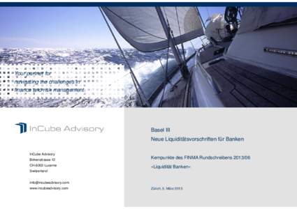 InCube Advisory_Basel III_Liquidity Risk_CH_v3