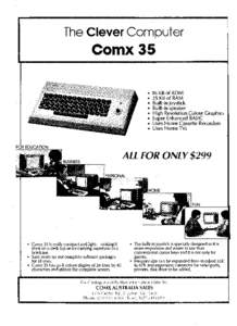 The Clever Computer  Comx 35 • * •
