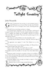 G  Twilight Crossing John Passarella