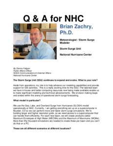 Microsoft Word - Q & A with Brian Zachry August 2013 FINAL.doc