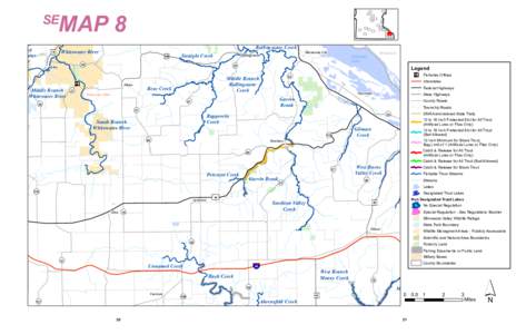 Oily fish / Salmonidae / Trout / Bear Creek / Brook trout / Winona County /  Minnesota / Whitewater River / Fish / Geography of Minnesota / Aquaculture