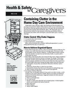 Health & Safety for HSC[removed]Caregivers