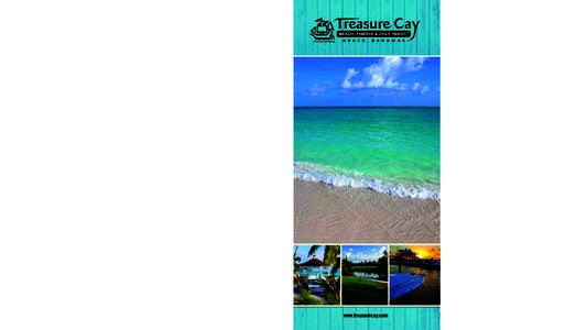 Physical geography / Great Guana Cay / Andros /  Bahamas / Abaco Islands / Treasure Cay / Atlantic Ocean