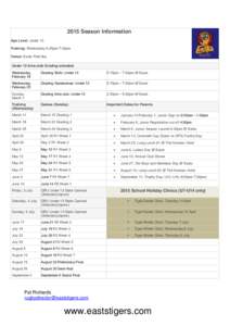 Queensland Cup / The Late News / Queensland Cup season