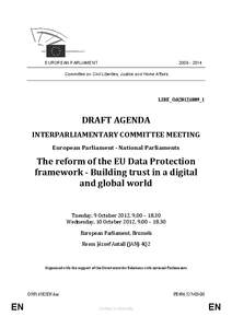[removed]EUROPEAN PARLIAMENT Committee on Civil Liberties, Justice and Home Affairs  LIBE_OJ(2012)1009_1