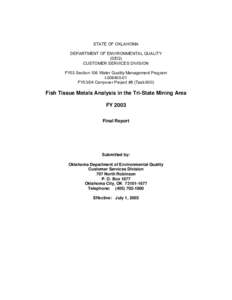 Post-transition metals / Toxicology / Transition metals / Soil contamination / Tar Creek Superfund site / Cadmium / Zinc / Heavy metal / Health effects of wine / Chemistry / Matter / Chemical elements