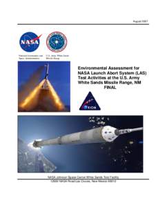 Pad abort test / Constellation program / White Sands Missile Range / Launch escape system / Apollo / Space Shuttle / Ares I / Ares / Pad Abort 1 / Spaceflight / Human spaceflight / Orion