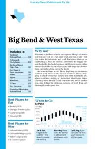 ©Lonely Planet Publications Pty Ltd  Big Bend & West Texas Why Go? Big Bend National Park