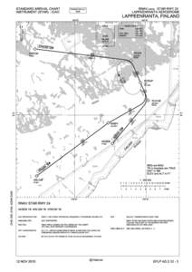 STANDARD ARRIVAL CHART INSTRUMENT (STAR) - ICAO RNAV (GNSS) STAR RWY 24 LAPPEENRANTA AERODROME