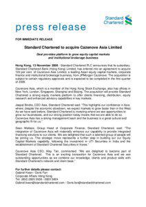 Microsoft Word - Hunter_Asia Press Release FINAL _3_.doc