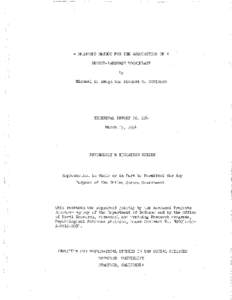 A MNEMONIC METHOD FOR THE ACQUISITION OF A SECOND-LANGUAGE VOCABULARY by Michael R. Raugh and Richard C. Atkinson  TECHNICAL REPORT NO. 224