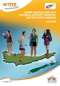 Sport, Recreation and Physical Activity Profile: Bay of Plenty Region