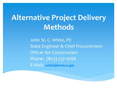 State Procurement Office Structure