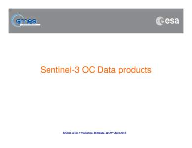 Microsoft PowerPoint - Sentinel-3_OC_products.ppt