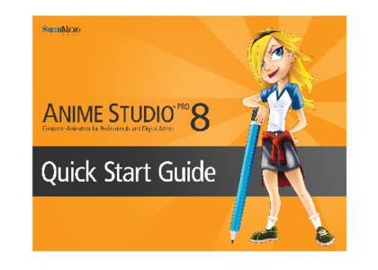 2  Anime Studio Pro 8 QuickStart  Quick Start