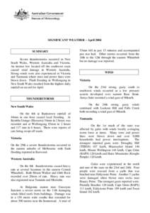 Microscale meteorology / Storm / Thunderstorm / Wollongong / Climate of Australia / Meteorology / Atmospheric sciences / Atmospheric electricity