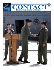 CONTACT Magazine for and about Air Force Reserve members assigned to the 349th Air Mobility Wing, Travis Air Force Base, California Vol. 25, No. 04