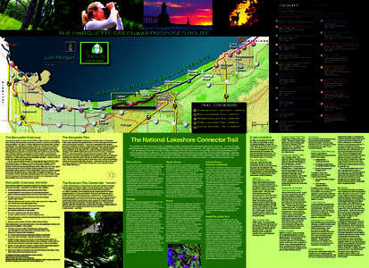 COLOR KEY  ALL DISTANCES ARE APPROXIMATE BUILT TRAIL FUNDED TRAIL (FEDERAL, STATE OR LOCAL)