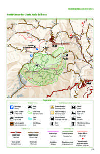 RISERVE NATURALI NATURE RESERVES  Monte Genuardo e Santa Maria del Bosco