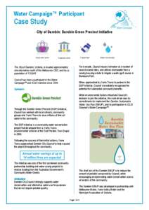 Water Campaign™ Participant  Case Study